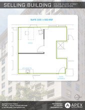 610 SW Alder St, Portland, OR à louer Plan d  tage- Image 1 de 1