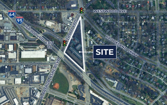 3207 & 3215 N Arthur Ashe Blvd, Richmond, VA à vendre - Photo du bâtiment - Image 2 de 2