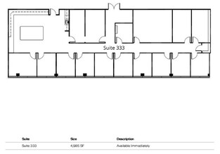 23330 Cottonwood Pky, California, MD for lease Floor Plan- Image 1 of 1