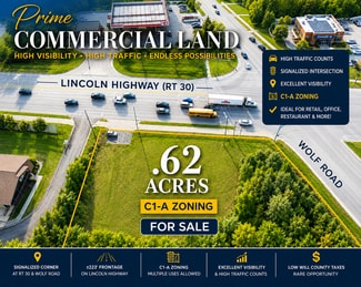 More details for 11140 Lincoln Hwy, Mokena, IL - Land for Sale