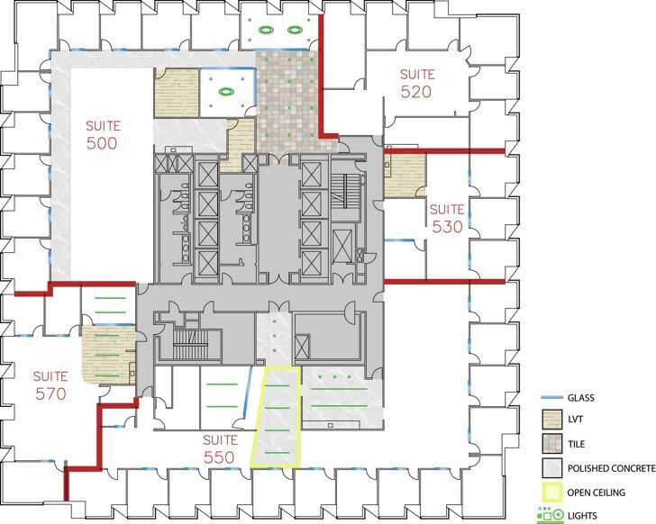 5 Park Plaza, Irvine, CA à louer Plan d  tage- Image 1 de 1