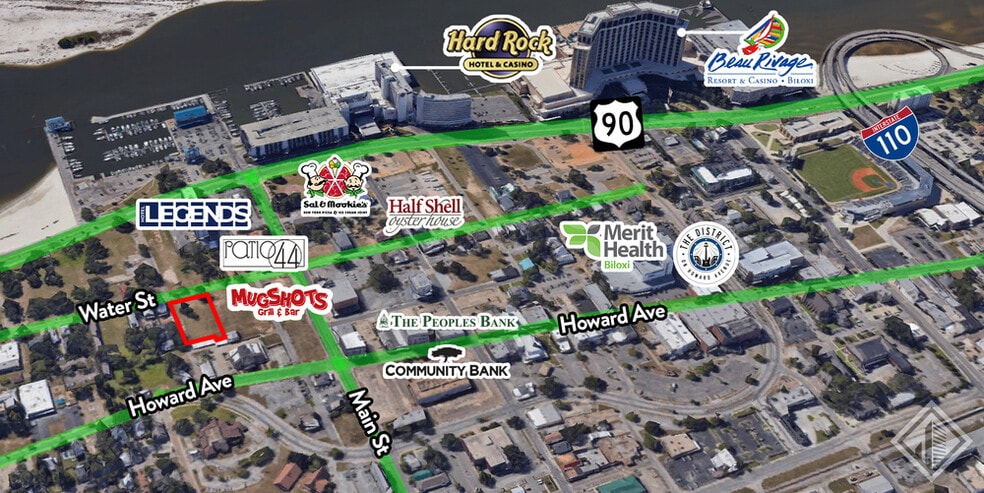 Water Street and Dukate Street, Biloxi, MS à vendre - Photo du bâtiment - Image 3 de 4