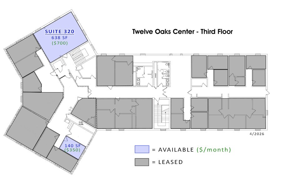 1801 Oberlin Rd, Middletown, PA à louer - Plan d’étage - Image 2 de 2