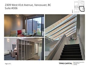 2309 W 41st Ave, Vancouver, BC à louer Photo intérieure- Image 1 de 3