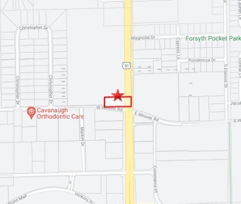 110 W Weaver Rd, Forsyth, IL à vendre - Photo du bâtiment - Image 2 de 2