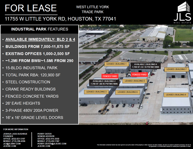 11755 W Little York Rd, Houston, TX for lease - Building Photo - Image 1 of 24