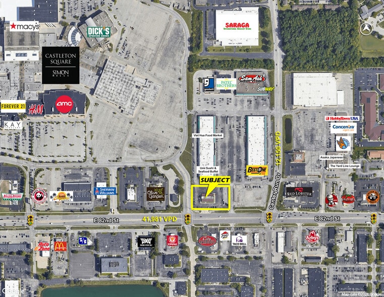 6288 E 82nd St, Indianapolis, IN for lease - Aerial - Image 2 of 3