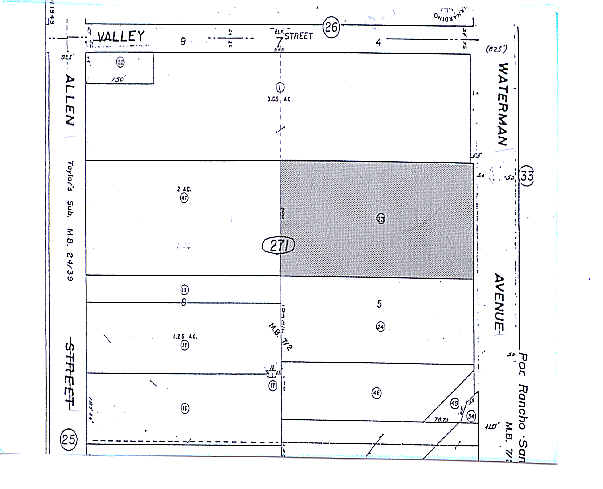 336 S Waterman Ave, San Bernardino, CA à louer - Plan cadastral - Image 2 de 13