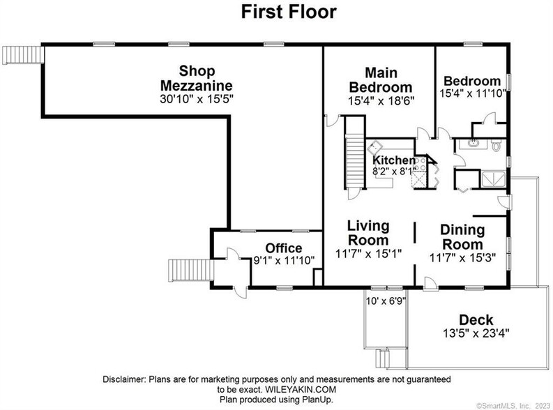 49 Jacks Bridge Rd, Woodbury, CT à vendre - Plan d  tage - Image 2 de 13