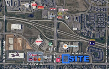 5701 94th Ave, Brooklyn Park, MN - Aerial map view