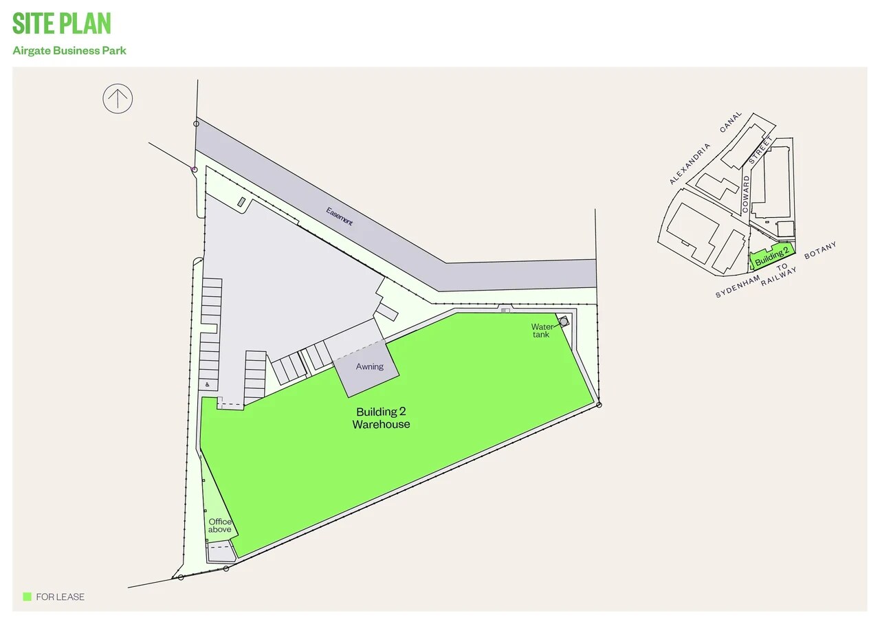 283-306 Coward St, Mascot for lease Floor Plan- Image 1 of 2