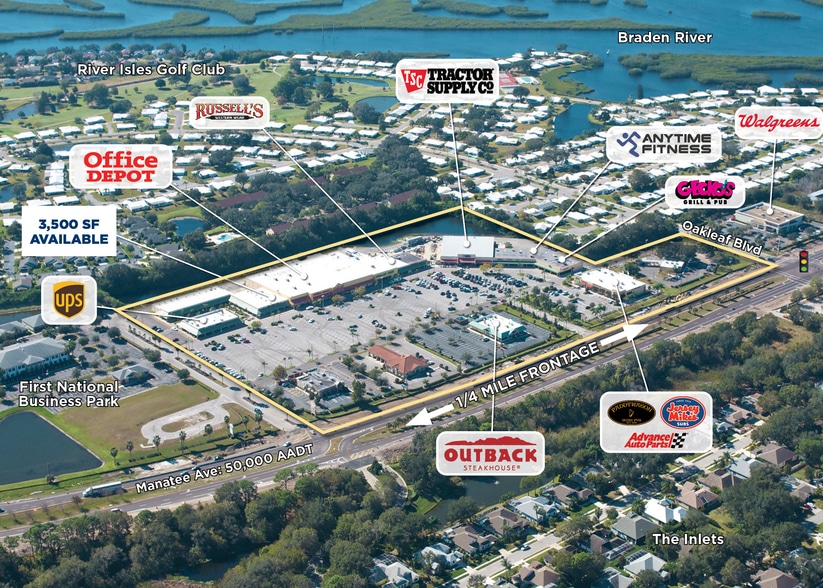 4310-4658 E State Road 64, Bradenton, FL for lease - Aerial - Image 2 of 4