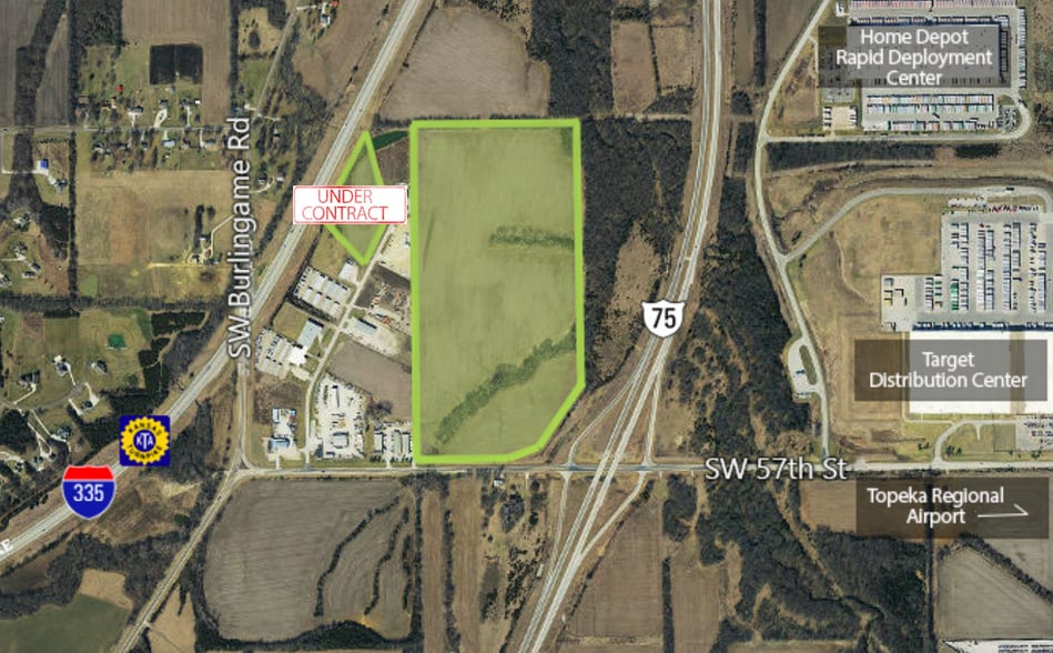 57th & Highway 75, Topeka, KS for sale - Building Photo - Image 1 of 1
