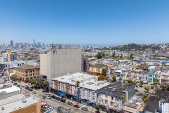 2637-2645 Mission St, San Francisco, CA - AERIAL  map view