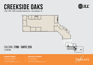 1740 Creekside Oaks Dr, Sacramento, CA for lease Floor Plan- Image 2 of 2