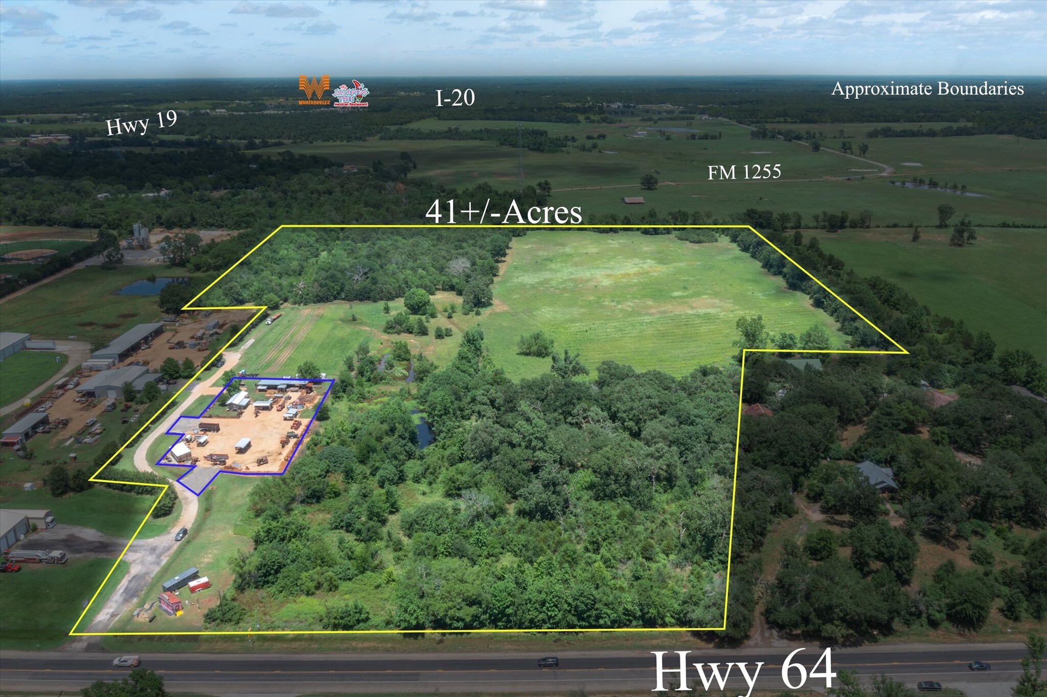 0000 State Highway 64, Canton, TX for sale Aerial- Image 1 of 26