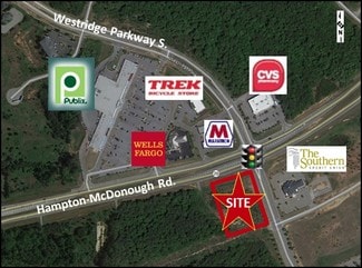 More details for Westridge Parkway S. & Hampton-McDonough Rd, McDonough, GA - Land for Lease