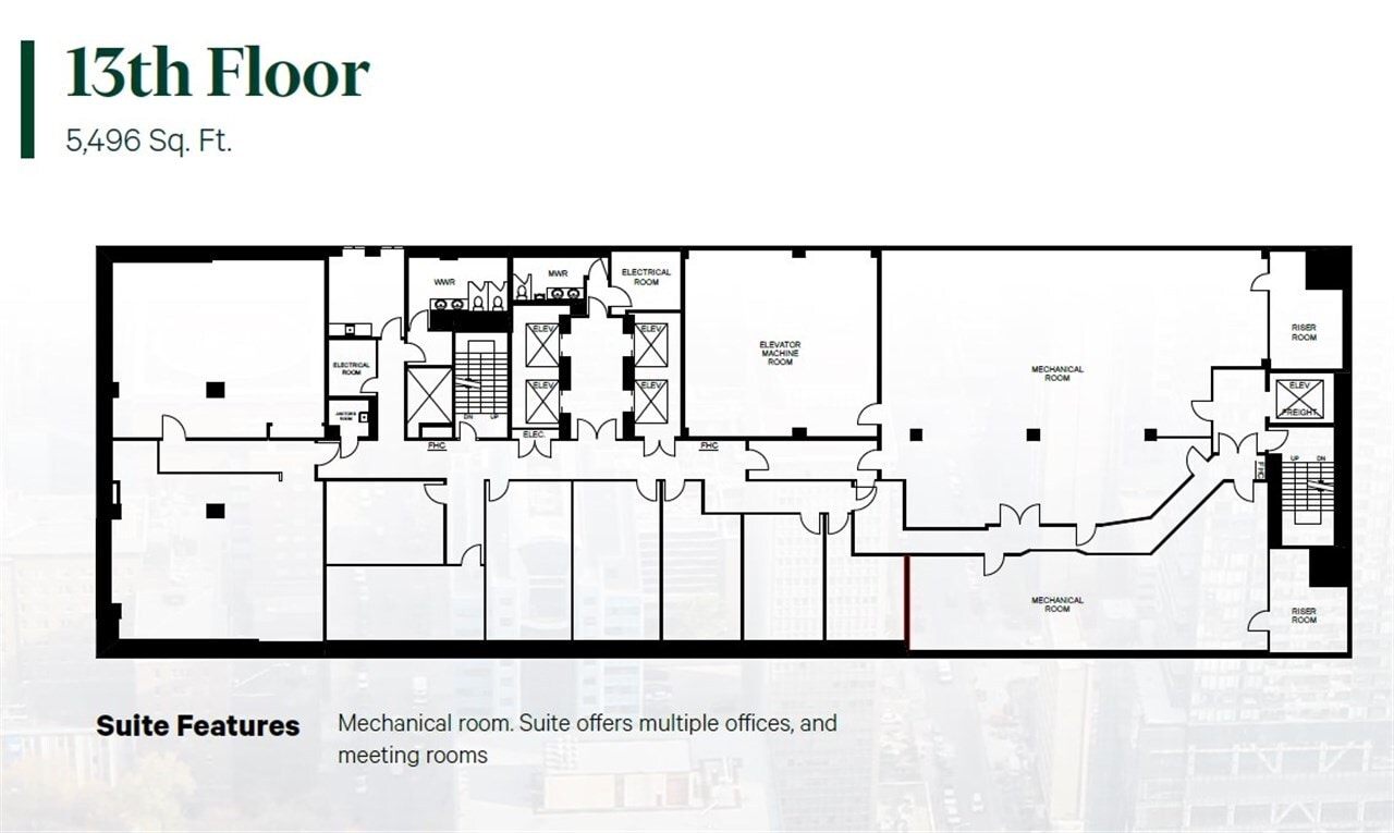 505 University Ave, Toronto, ON for lease Floor Plan- Image 1 of 1