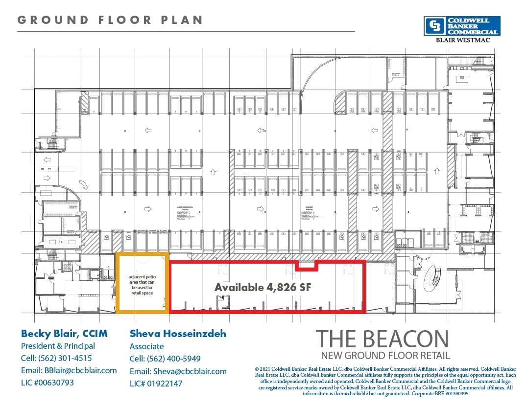 1235 Long Beach Blvd, Long Beach, CA for lease Floor Plan- Image 1 of 1