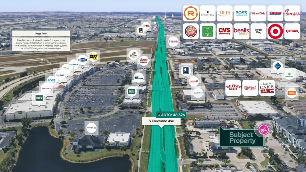4936 S Cleveland Ave, Fort Myers, FL à vendre - Photo du bâtiment - Image 3 de 3