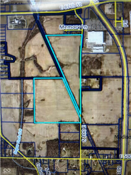 0 S 100 East, Anderson, IN for sale - Aerial - Image 3 of 3