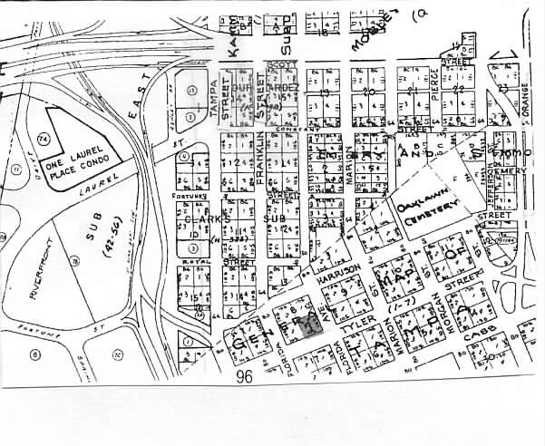 306 E Tyler St, Tampa, FL for lease - Plat Map - Image 2 of 36