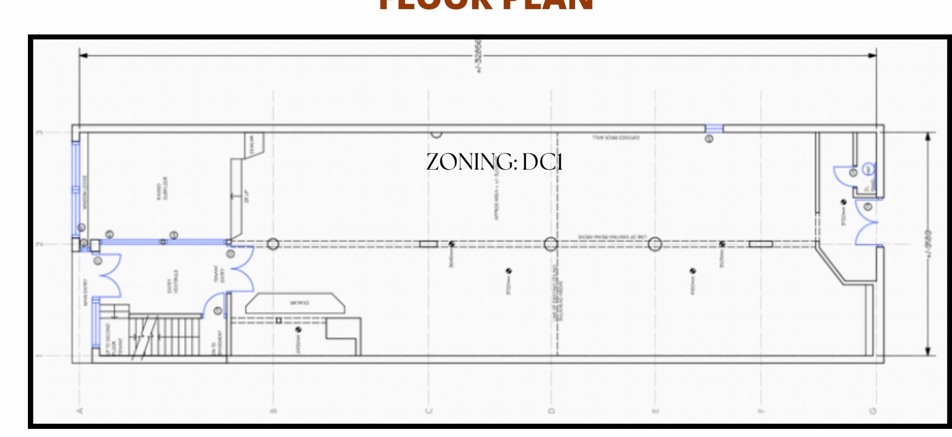 10309 82nd Ave NW, Edmonton, AB à louer Plan d’étage- Image 1 de 7