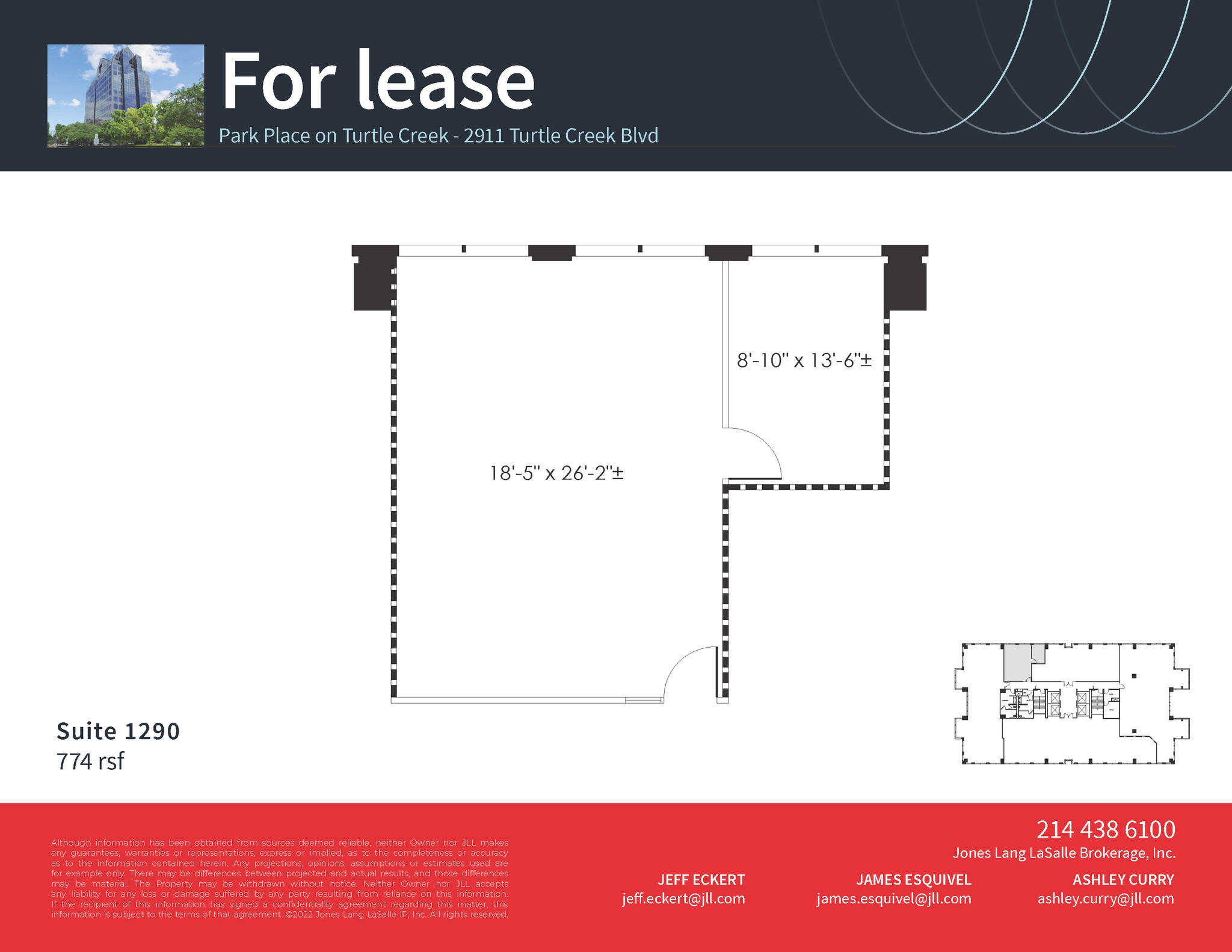 2911 Turtle Creek Blvd, Dallas, TX for lease Floor Plan- Image 1 of 1