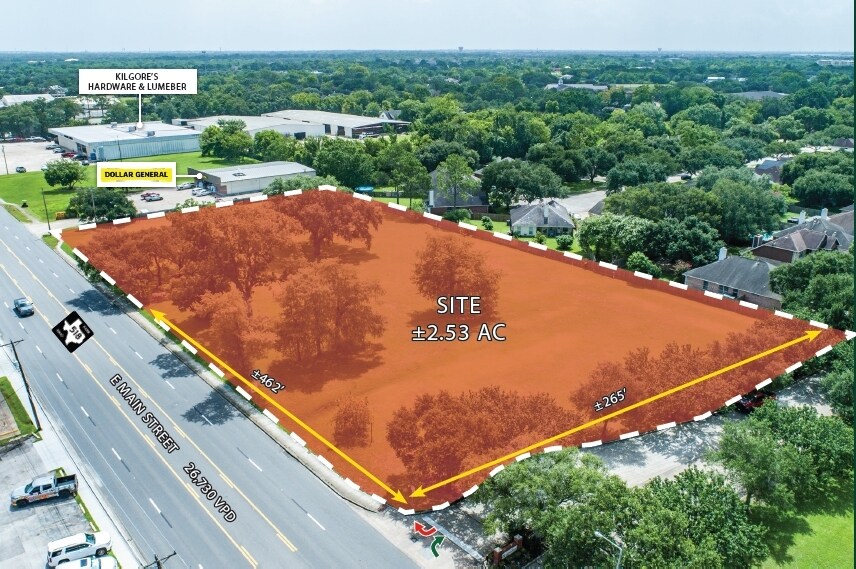 1425 E Main St, League City, TX for sale - Aerial - Image 2 of 4