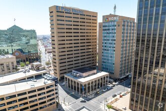320 Texas Ave, El Paso, TX - AERIAL  map view