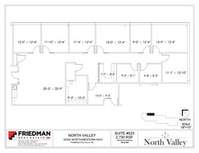 30500 Northwestern Hwy, Farmington Hills, MI à louer Plan d’étage- Image 1 de 2