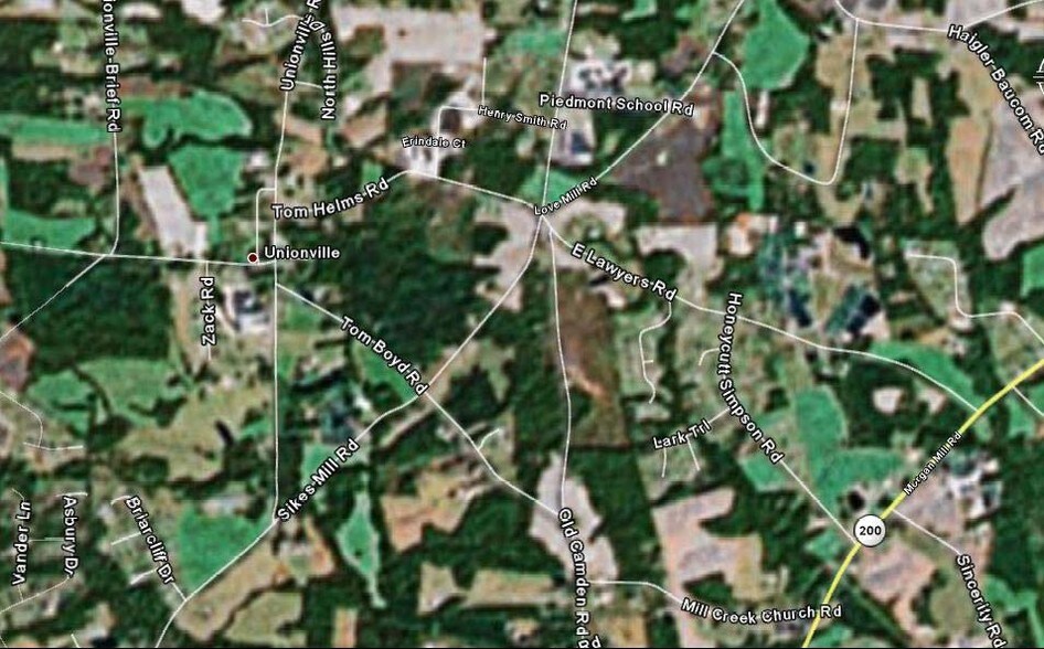 Sikes Mill Rd, Monroe, NC à vendre - Aérien - Image 2 de 4