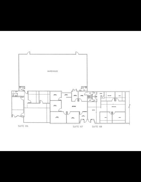 10001 NW 50th St, Sunrise, FL à louer - Plan d’étage - Image 3 de 10