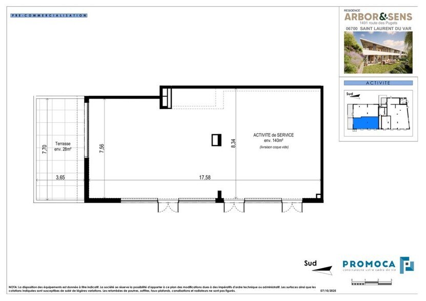 Commerce de détail dans Saint-Laurent-du-Var à vendre - Plan d’étage - Image 2 de 2