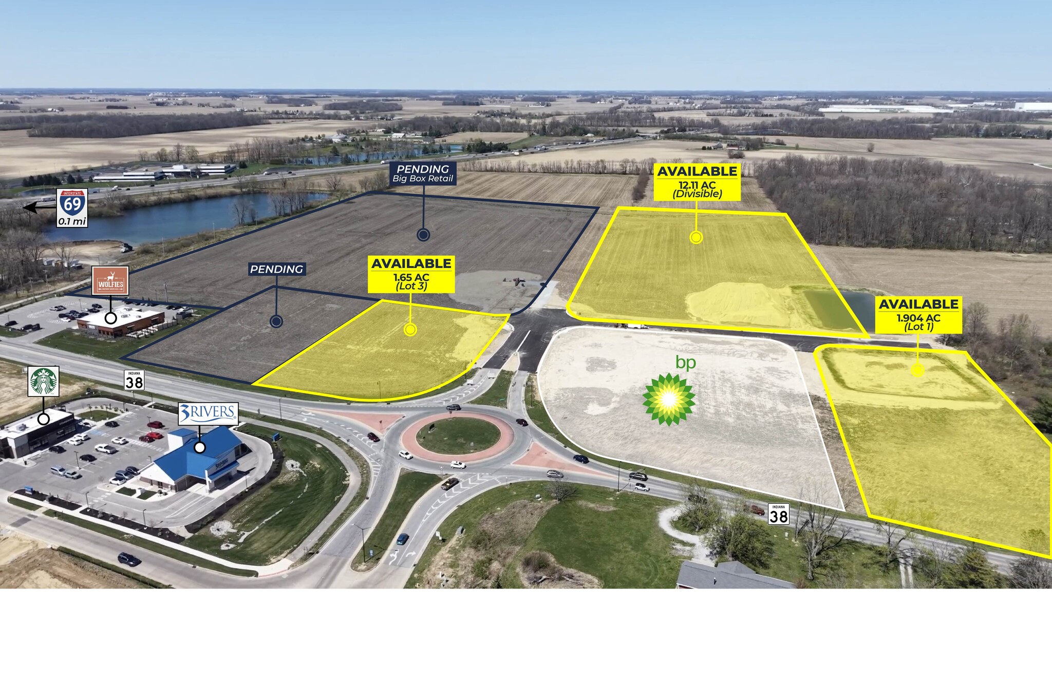 State Road 38 & Heritage Way, Pendleton, IN for lease Building Photo- Image 1 of 10