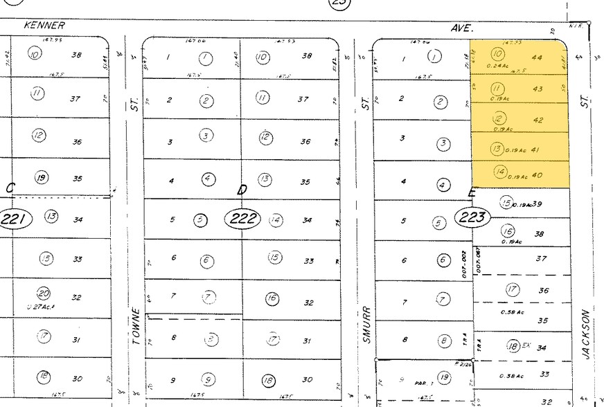 12345 Jackson St, Indio, CA for sale - Plat Map - Image 1 of 1