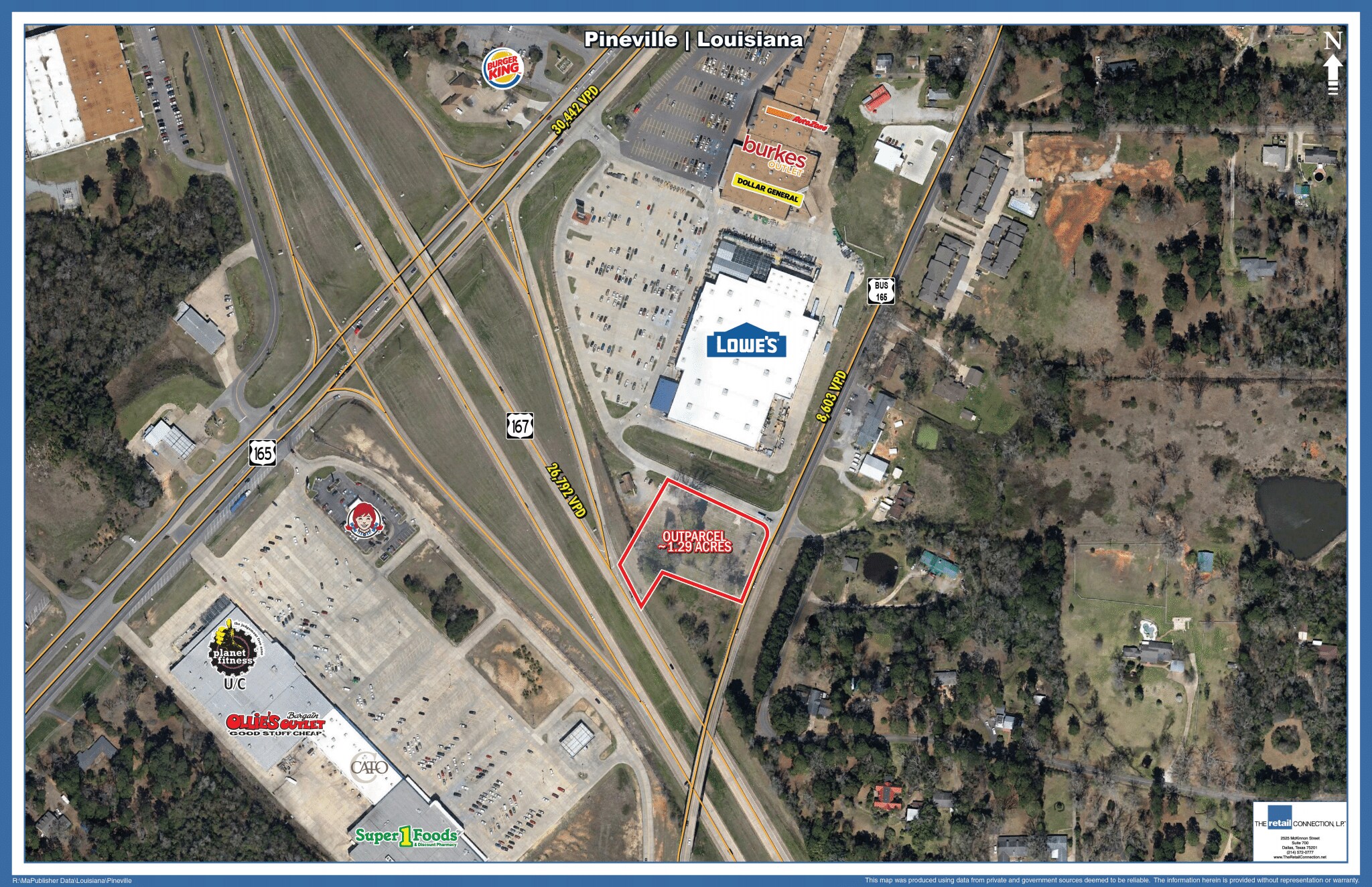 3200 Monroe Hwy, Pineville, LA à vendre Photo du bâtiment- Image 1 de 5