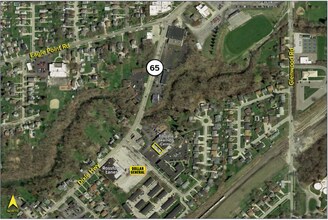 941-945 Dixie Hwy, Rossford, OH - AÉRIEN Vue de la carte