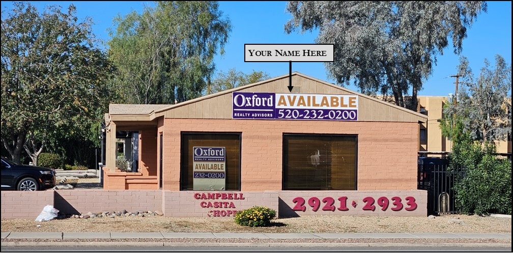 2933 N Campbell Ave, Tucson, AZ for lease Primary Photo- Image 1 of 4