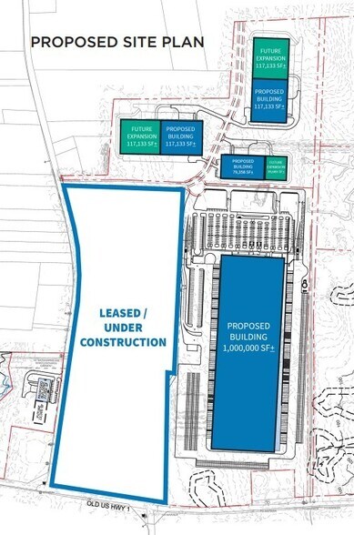 5 Pea Ridge Rd, New Hill, NC à vendre - Plan de site - Image 2 de 2