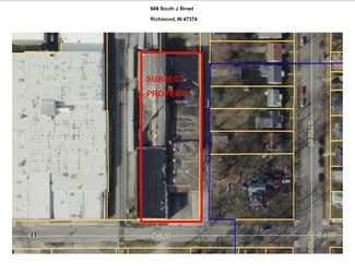 Plus de détails pour 648 S J St, Richmond, IN - Industriel à vendre