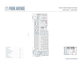 125 Park Ave, New York, NY à louer Plan d’étage- Image 2 de 2