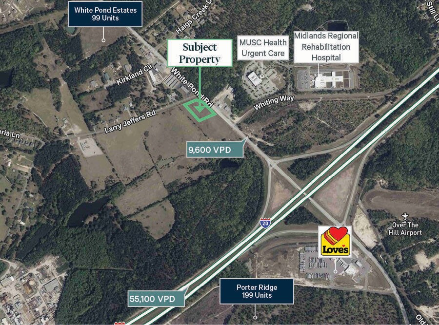 White Pond Rd, Elgin, SC for sale Primary Photo- Image 1 of 2