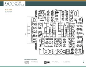 500 West Monroe St, Chicago, IL à louer Plan d  tage- Image 1 de 1