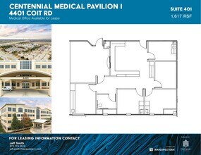 4401 Coit Rd, Frisco, TX à louer Plan d’étage- Image 1 de 1