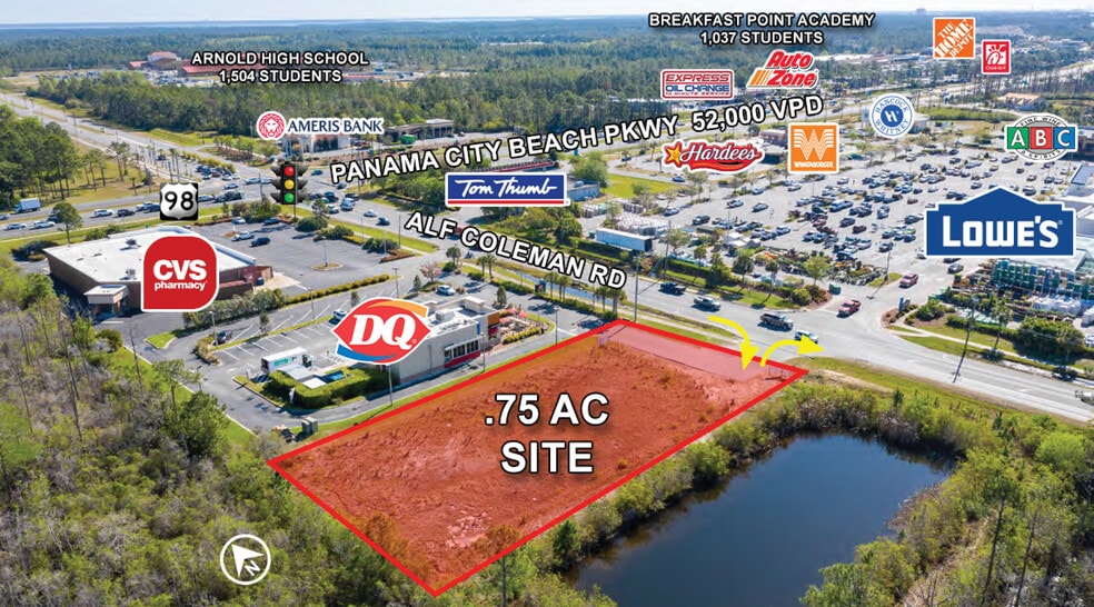 136 Alf Coleman rd, Panama City Beach, FL for lease - Building Photo - Image 2 of 5