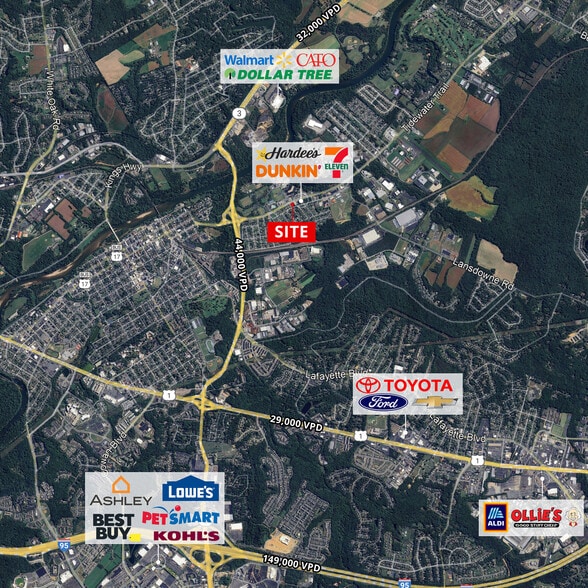 1603 Dixon St, Fredericksburg, VA à louer - Photo du bâtiment - Image 2 de 7