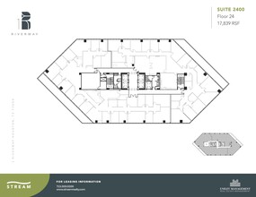 1 Riverway, Houston, TX à louer Plan d  tage- Image 1 de 1