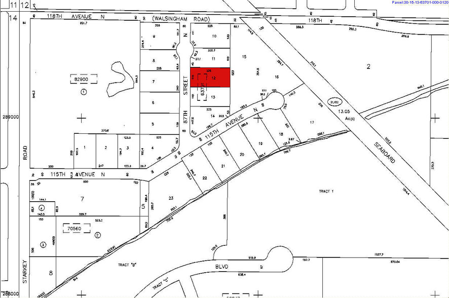 11683 87th St, Largo, FL for lease - Plat Map - Image 2 of 7