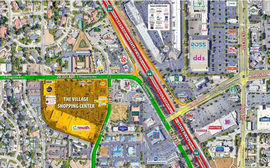 1111 N Cherry St, Tulare, CA à louer - Photo du bâtiment - Image 3 de 3